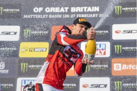 Gajser wins MXGP of Great Britain to lead world motocross championship