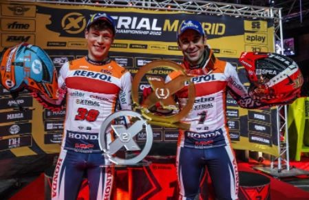Repsol Honda Team double in Madrid for Toni Bou and Gabriel Marcelli