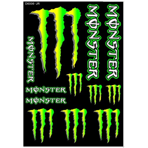 MONSTER STICKER KIT STICKER SHEETS
