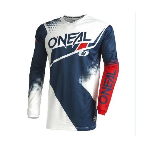 ONEAL22 ELMT JSY RACEWEAR V.22 BLU/WHT/RED