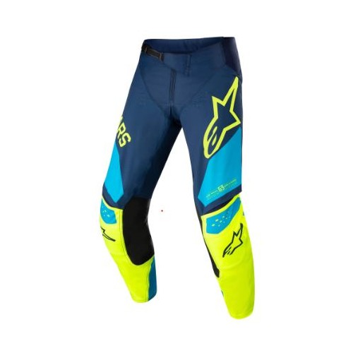 2022 TECHSTAR FACTORY PANTS | BLUE/YELLOW/FLURO BLUE