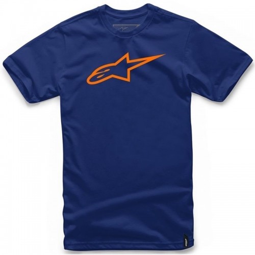 AGELESS CLASSIC TEE  Navy/Orange