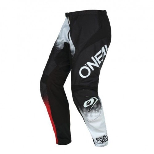 ONEAL22 ELMT PANT RACEWEAR V.22 BLK/WHT/RED