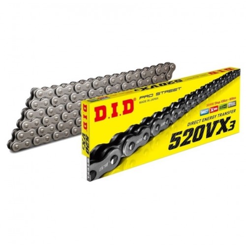 DID 520 VX3 X'RRING 120L FJ/FB