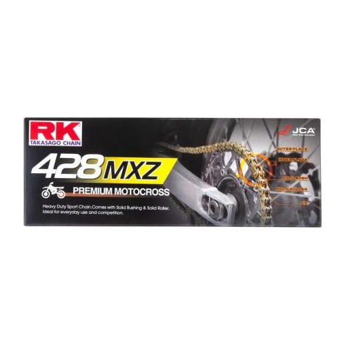 RK 428MXZ x 126L MX Race Chain