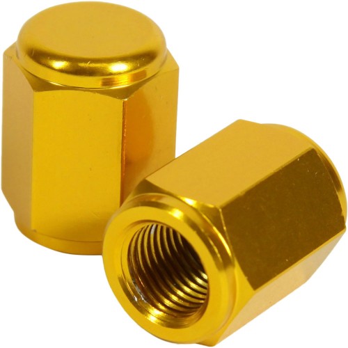 STATES MX Valve Caps Tube Gold