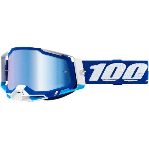 RACECRAFT 2 GOGGLE BLUE Mirror Lens