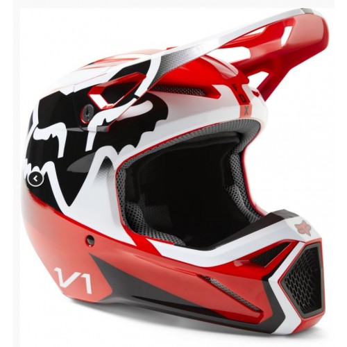 V1 LEED HELMET DOT/ECE Flo Red