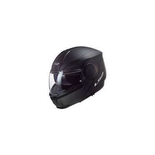 LS2 FF902 SCOPE SOLID MAT BLK FLIP