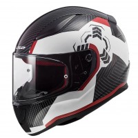 LS2 FF353 RAPID GHOST WHT/BLK/RED