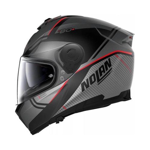 N-808 MED ASTUTE FLT GREY/BK/RED