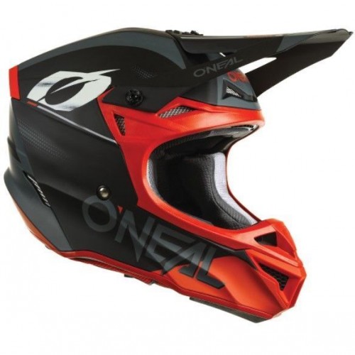 ONEAL22 5SRS HELM HAZE V.22 BLK/RED