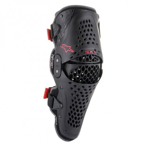 SX1 V2 KNEE PROTECTOR | BLACK/RED
