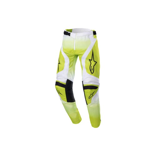 2023 YOUTH RACER PUSH PANTS I YELLOWFLURO WHITE
