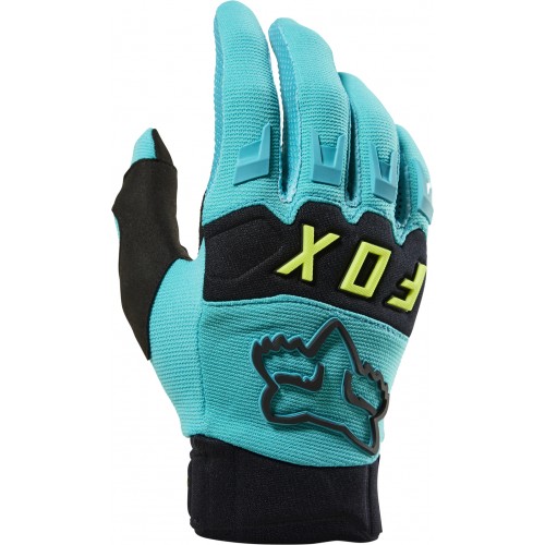 Fox 2023 Dirtpaw Teal Gloves