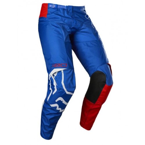 Fox MX22 Youth 180 Skew Pant White Red Blue