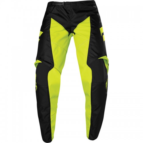 SHIFT YTH WHIT3 RACE  FLO YELLOW PANTS