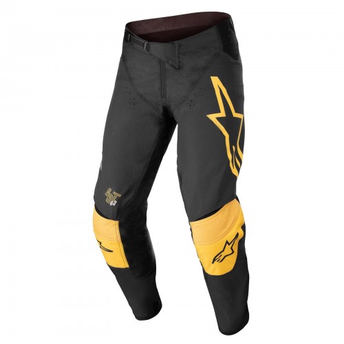 Alpinestars 2022 Techstar Quadro Black/Yellow/Tangerine Pants