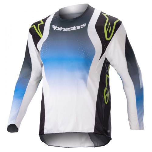 ALPINESTARS 2023 KIDS RACER PUSH JERSEY BU WHITE