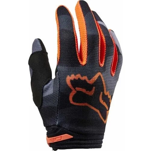 FOX RACING 180 BNKR Gloves BMX Motocross Grey/Camo