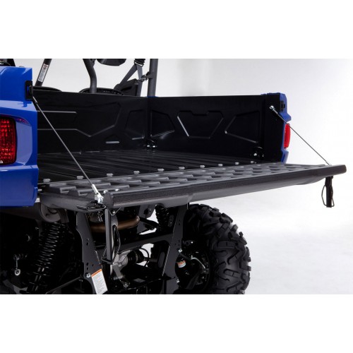 Pallet-sized rear cargo bed