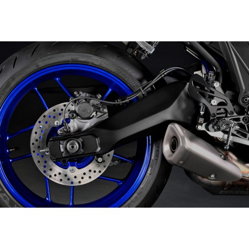 New frame and swingarm