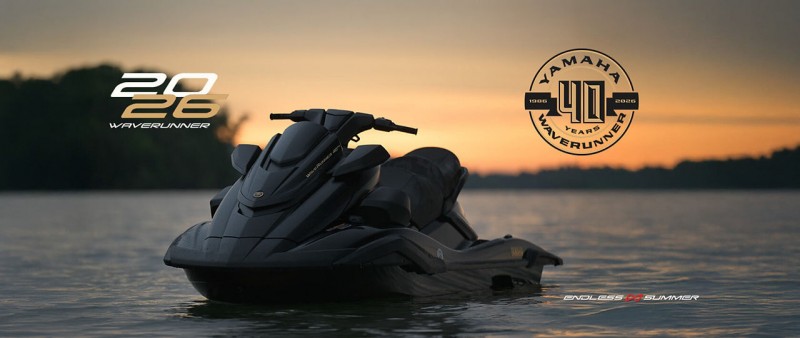 YAMAHA WAVERUNNER CELEBRATES 40 YEARS WITH RELEASE OF 2026 LINEUP
